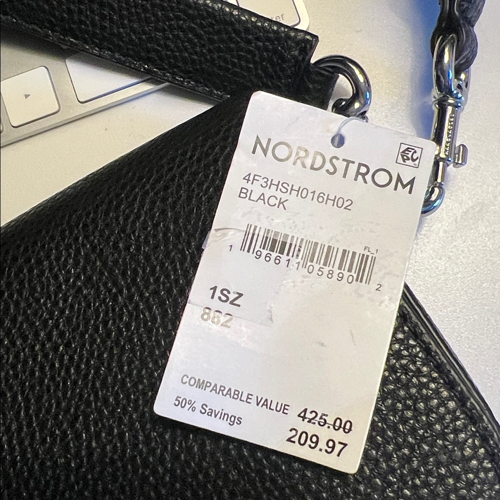 Marc Jacobs, Black Leather Signet Turnlock crossbody/Shoulder Bag - Picture 9 of 11